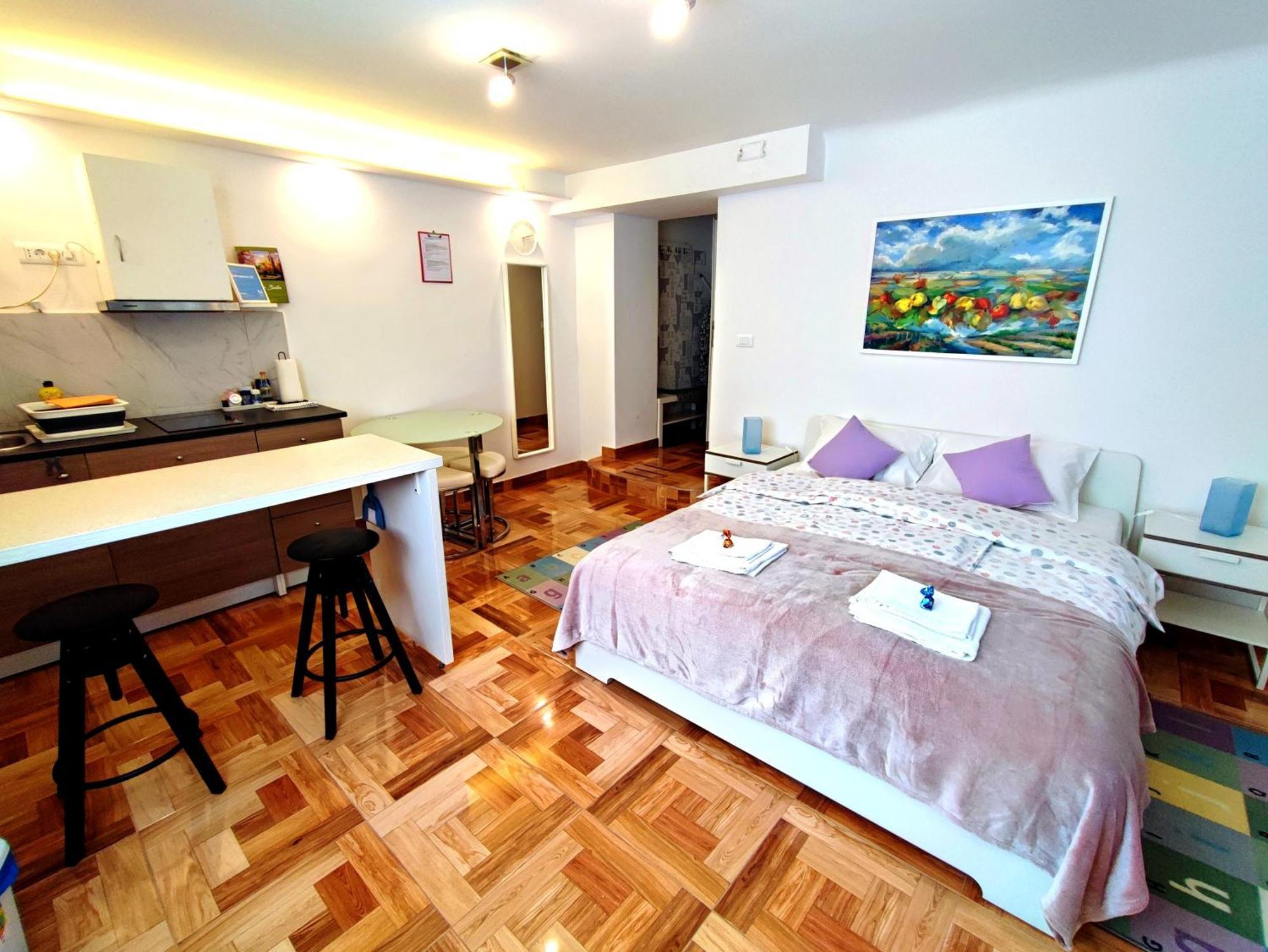 Studio Apartmani L'Art 자그레브 외부 사진